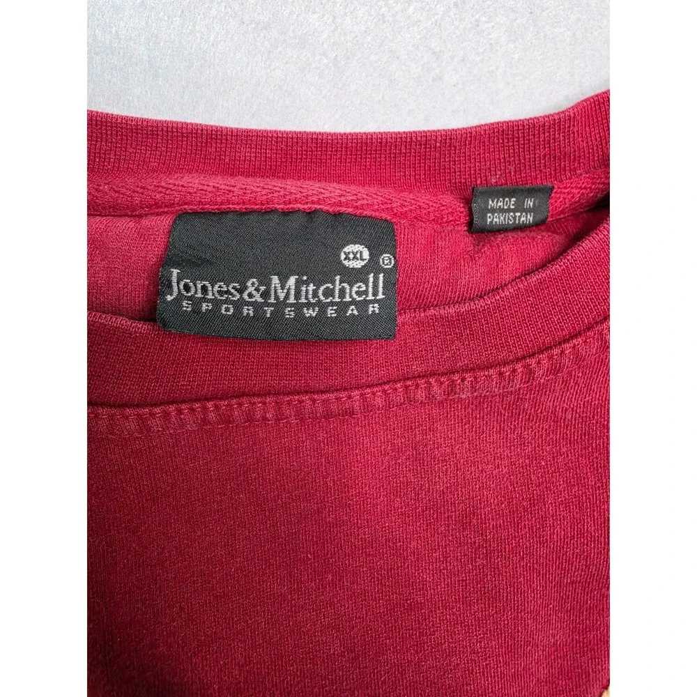 Jones & Mitchell Florida‎ State Seminoles Football Sweatshirt Men's 2XL Maroon
